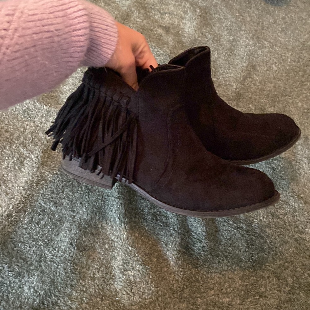 Black booties